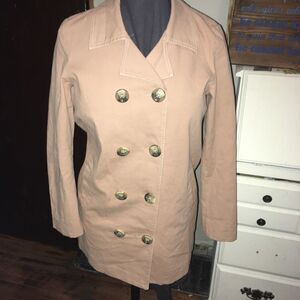 Sundance double breasted lightweight trench coat